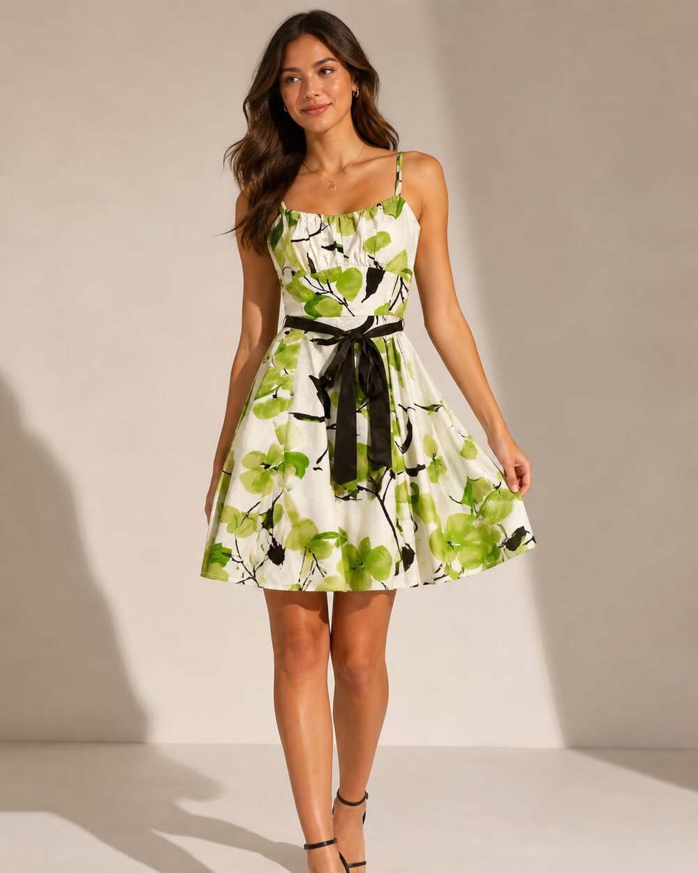 A.P.N.Y. Floral dress 
B70JC